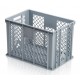Euro přepravka děrovaná-tára 2,6kg -Rozměr 600x400x410mm