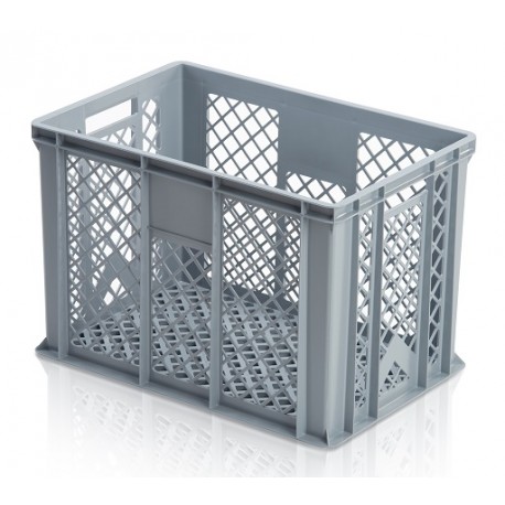 Euro přepravka děrovaná-tára 2,6kg -Rozměr 600x400x410mm